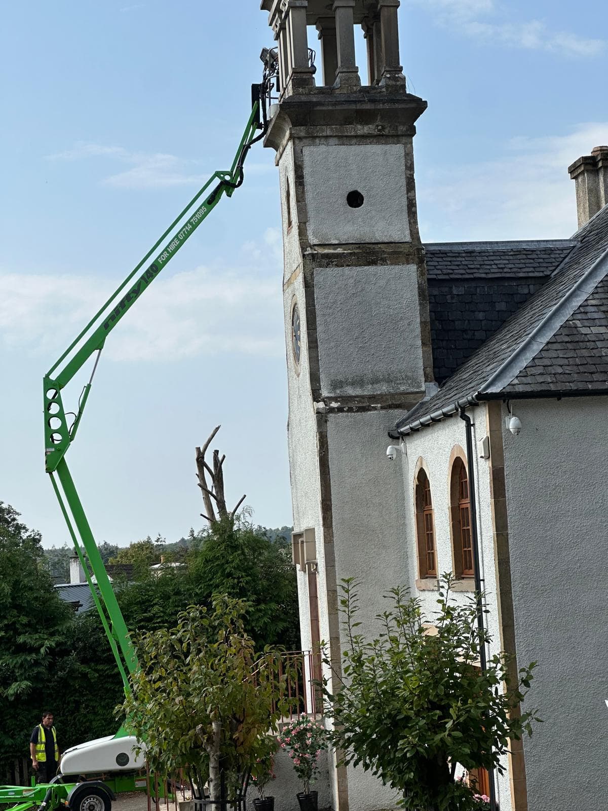 Tower maintenance access